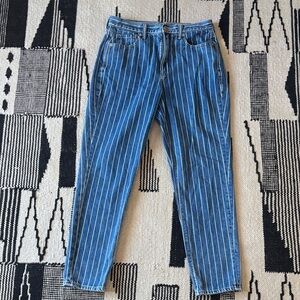 American Eagle Blue Striped women’s  Jeans